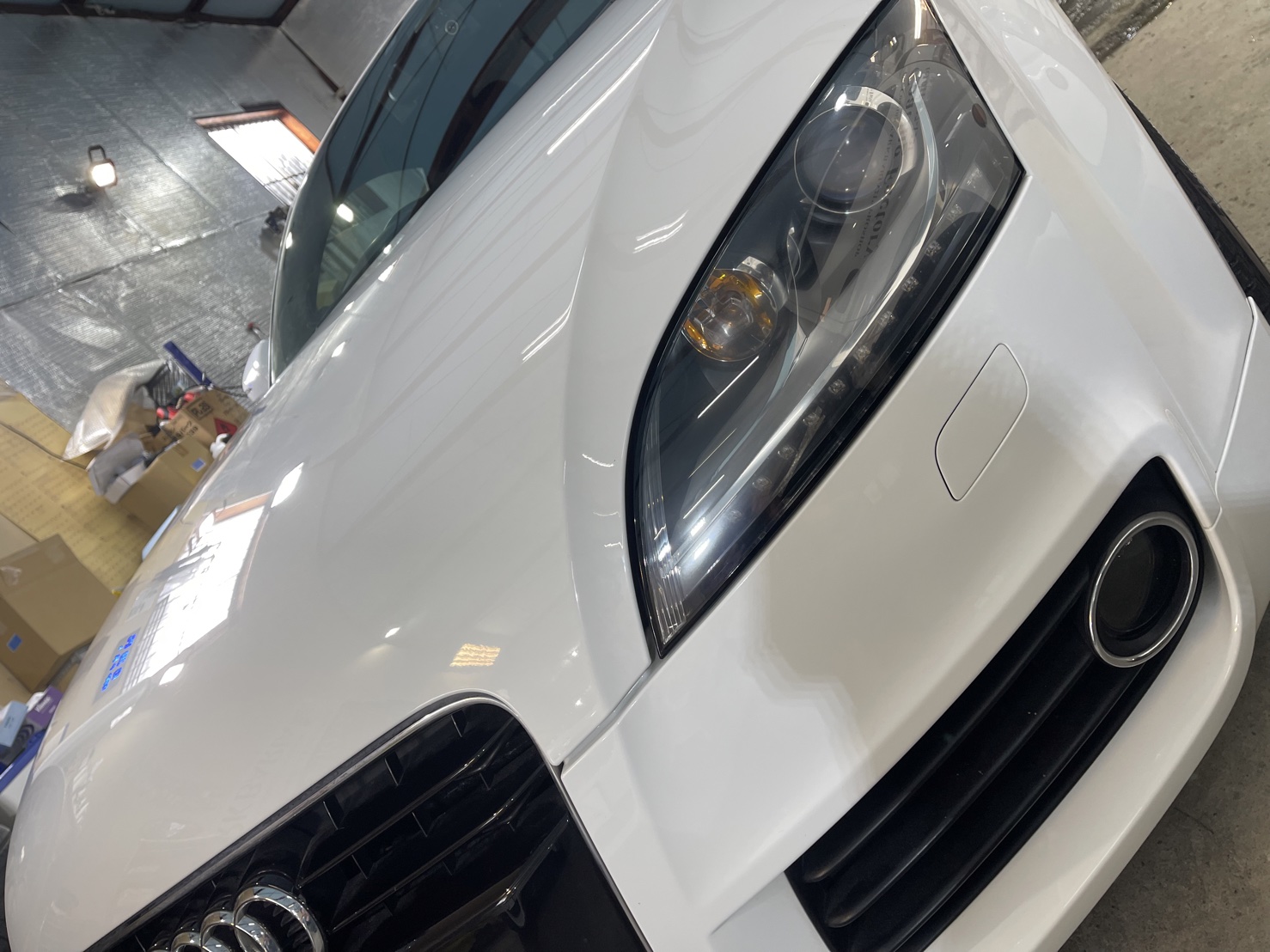 札幌でアウディ アウディTTのGZOX施工を行いました。