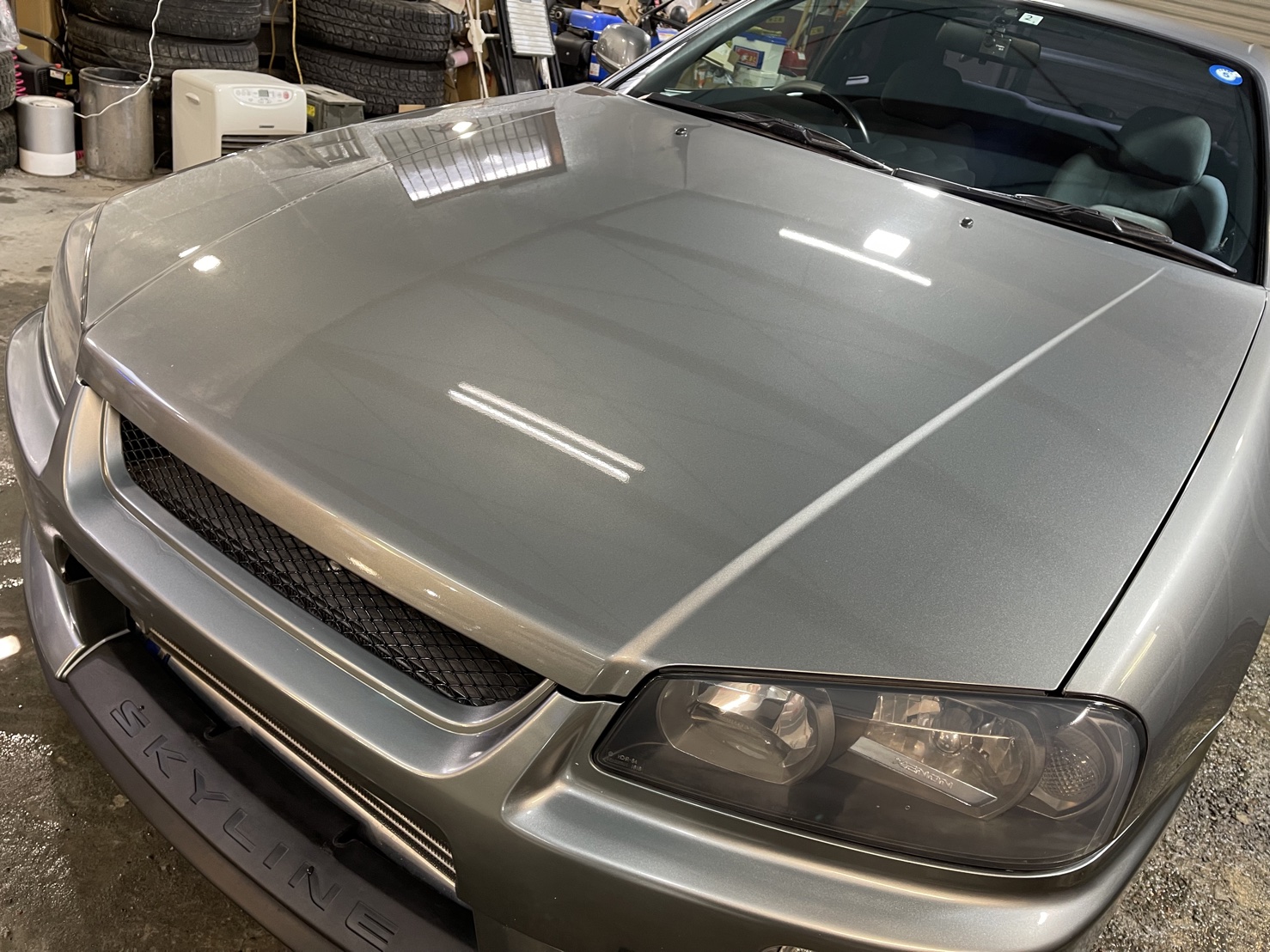 札幌で日産 スカイラインR34 GZOX施工を行いました。