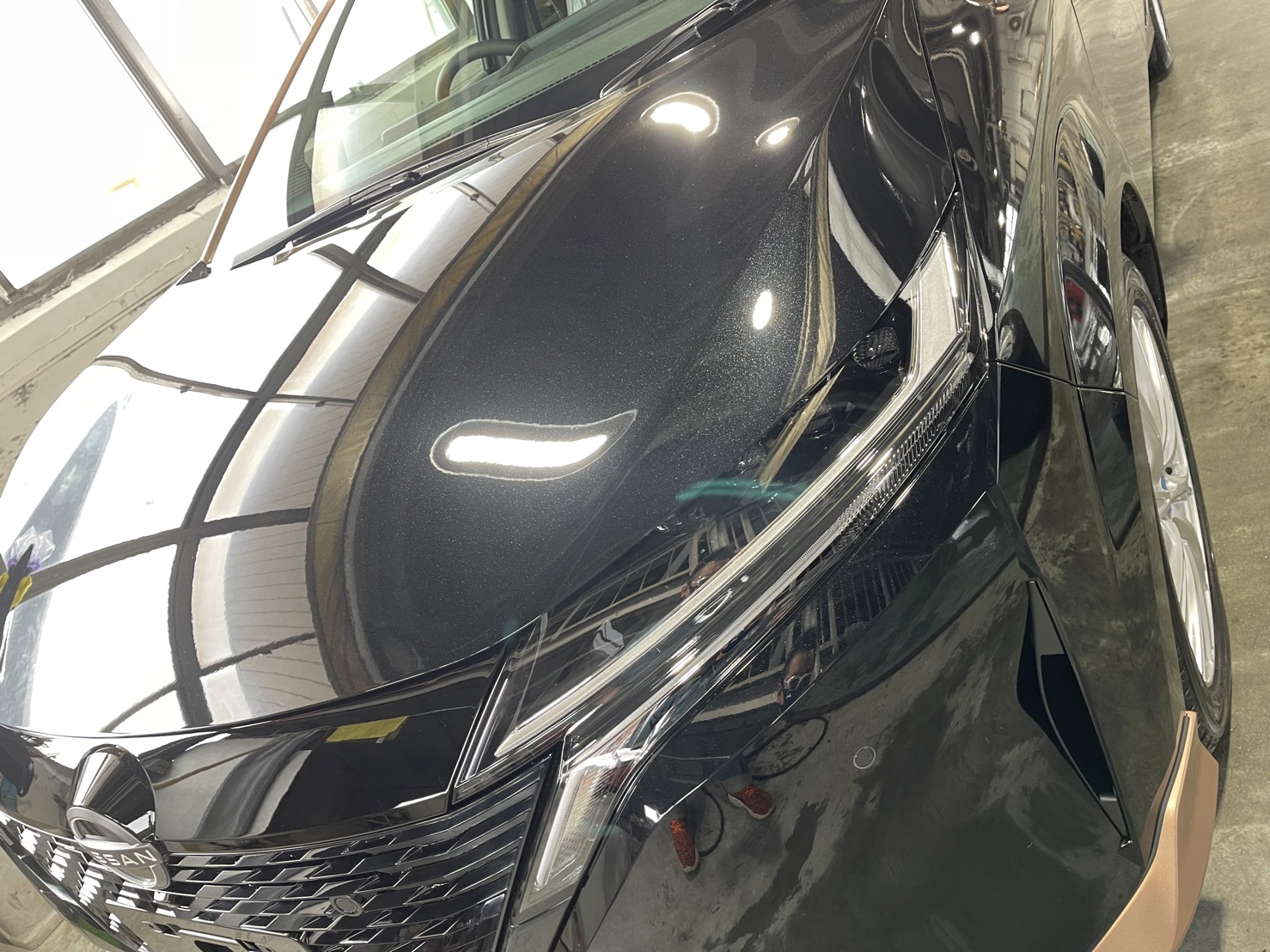 札幌で日産 ノートオーラのアークバリアW施工を行いました。