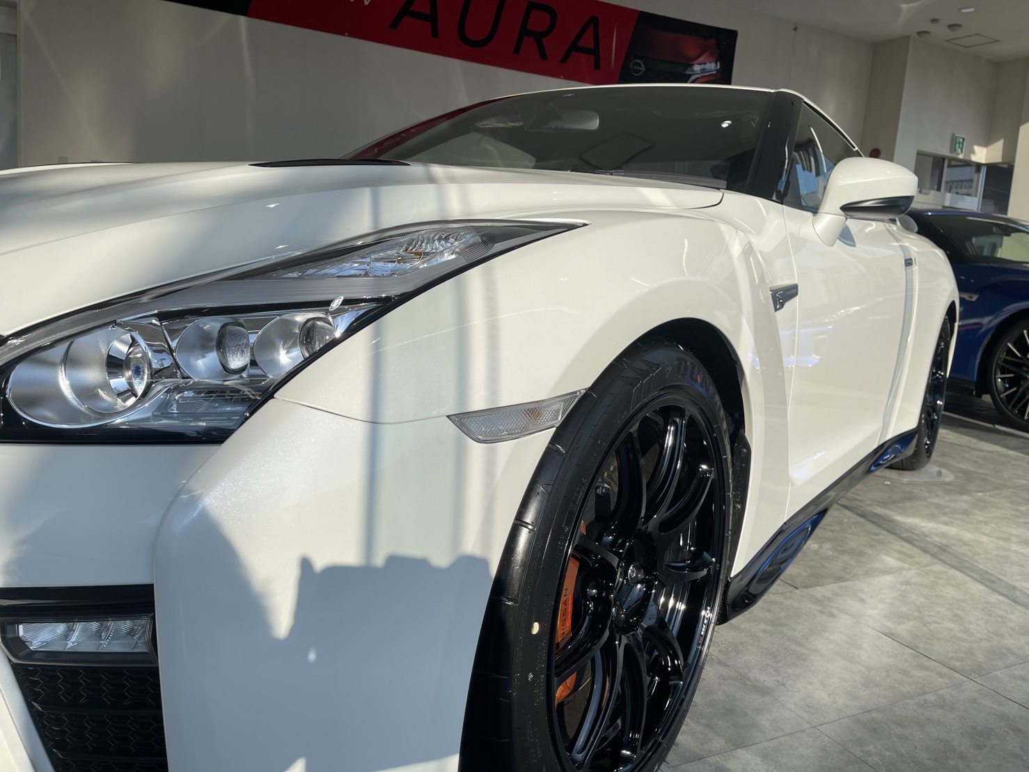 札幌で日産 GTRのアークバリアWとGPコート施工を行いました。