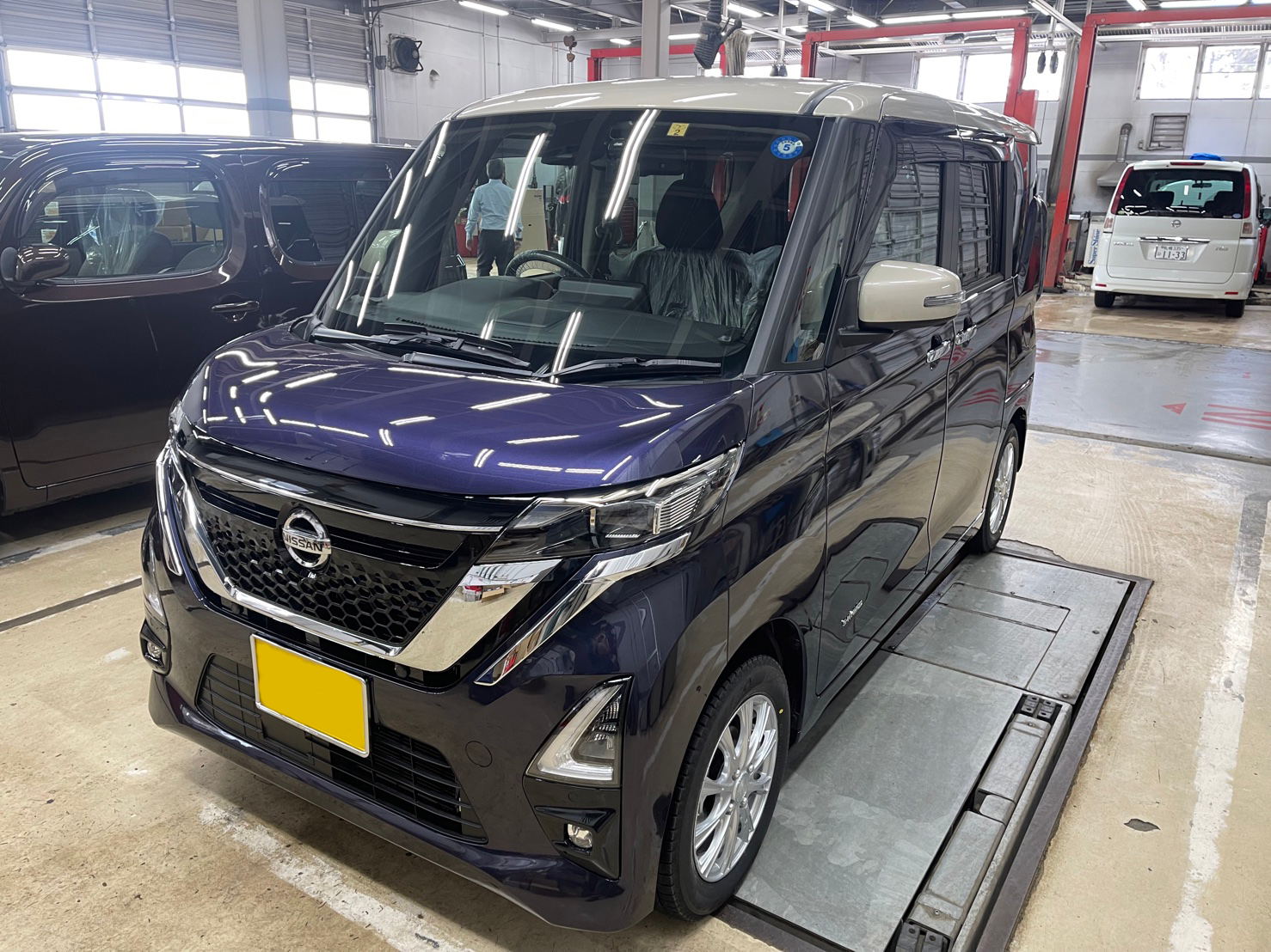札幌で日産 ルークスのアークバリアW施工を行いました。